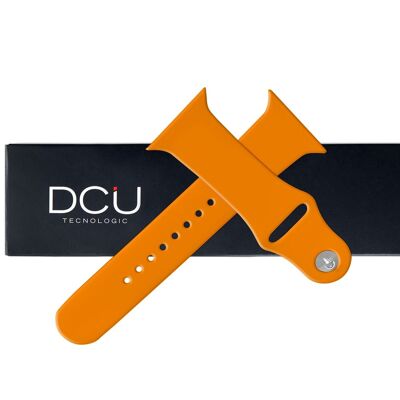 Bracelet en TPU orange 22 mm pour modèle COLORFUL
