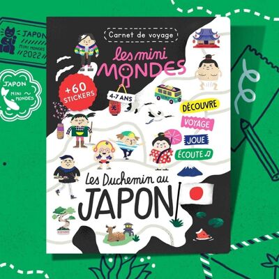 Japan - Activity book for children 4-7 years old - Les Mini Mondes