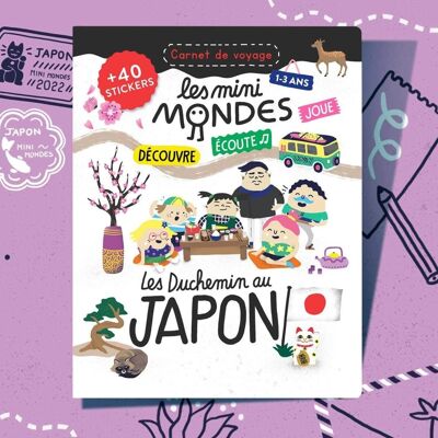 Children's notebook Japan 1-3 years - Les Mini Mondes