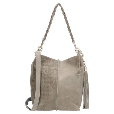 #02 Shoulder bag small light grey