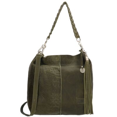 #02 Shoulder bag regular green