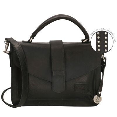 #011 Handbag small black