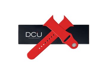 Bracelet en TPU rouge 22 mm pour modèle COLORFUL 1