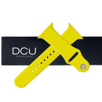 22mm yellow TPU strap for COLORFUL model