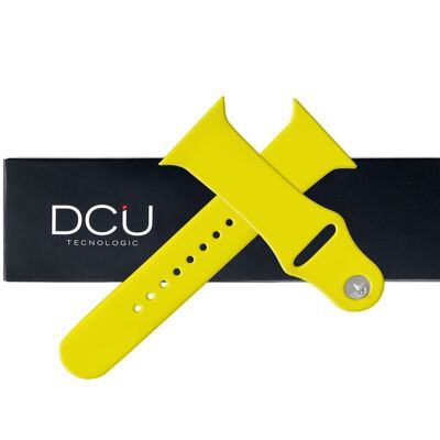 22mm yellow TPU strap for COLORFUL model