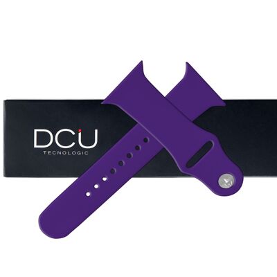 Bracelet 22mm en TPU violet pour modèle COLORFUL