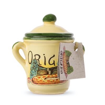 Oregano in Hand Made Terracotta Pot