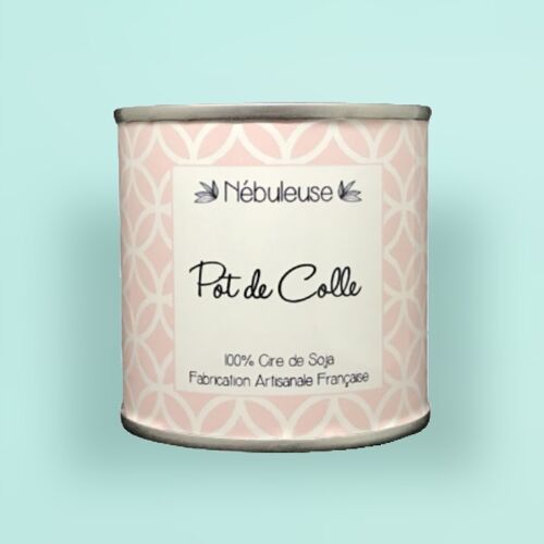 Bougie Pot de Peinture - Pot de Colle - 200g