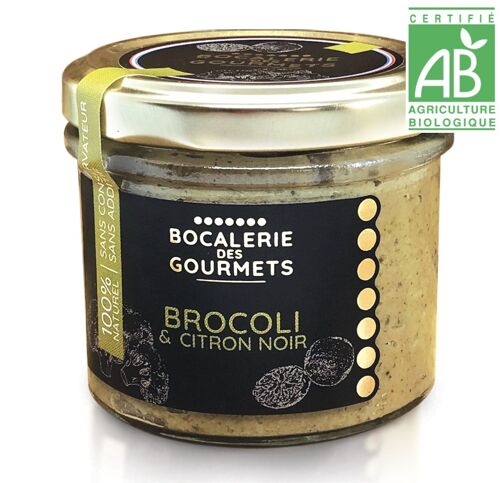 Tartinable de légume Brocoli & citron noir - Bio