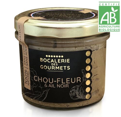 Tartinable de légume Chou-fleur & Ail noir - Bio