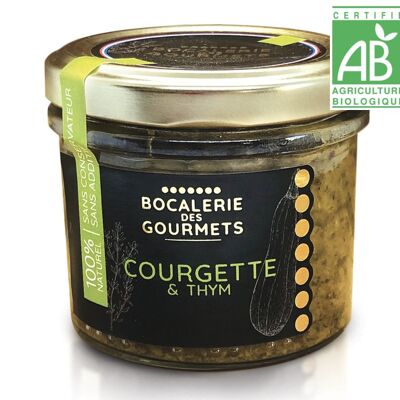 Tartinable de légume Courgette & thym - Bio