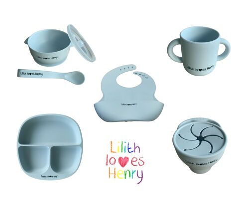 Weaning Set - Baby Blue