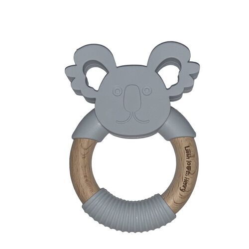 Koala Teething Ring - Grey