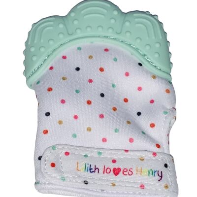 Teething mitten - Mint