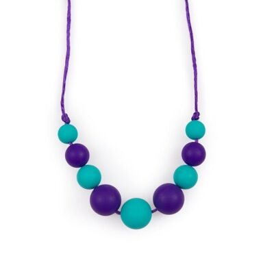 Limited Edition Teething Necklaces - Turquoise & Purple