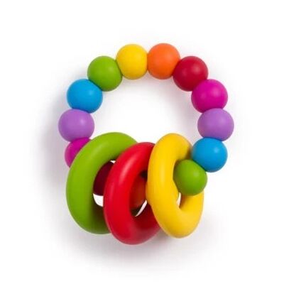 Teething Ring - Rainbow