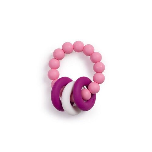 Teething Ring - Baby pink