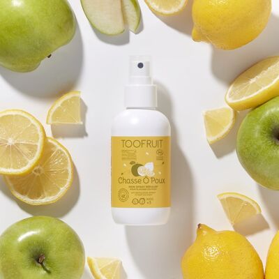 Chasse Ô Poux, spray préventif BIO Pomme - Citron