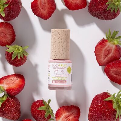 Jolies Mimines, esmalte de uñas a base de plantas de fresa