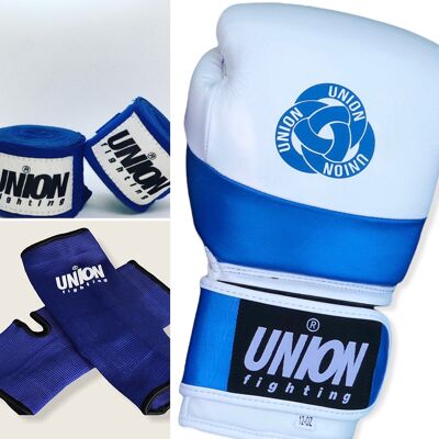 UNION fighting set Blue and White