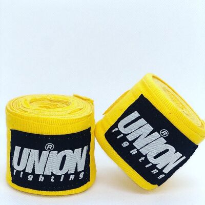 UNION fighting Hand Wraps Yellow