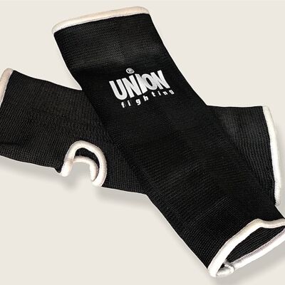 UNION fighting Elastic Ankle Supports Pair Black