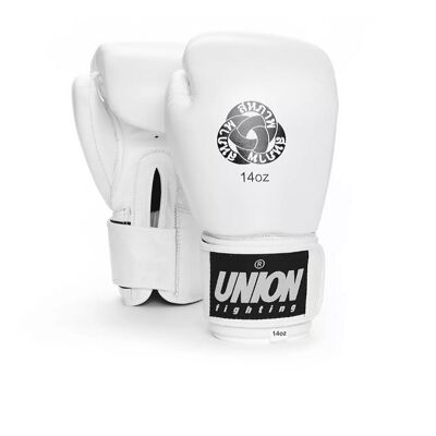 UNION fighting Muay Thai Boxing Gloves White