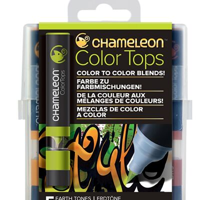 COLOR TOPS CHAMELEON PENS - EARTH TONES