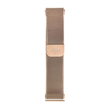 Bracelet métal doré rose 19mm pour "Modern" ou similaire 1