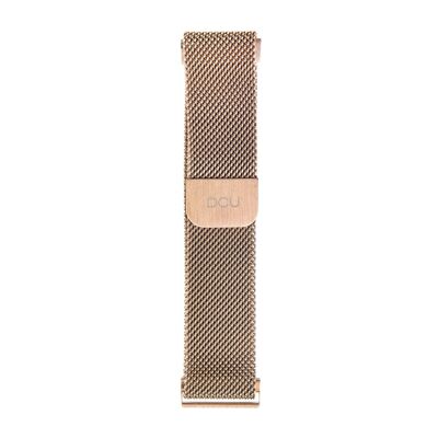 Bracelet métal doré rose 19mm pour "Modern" ou similaire