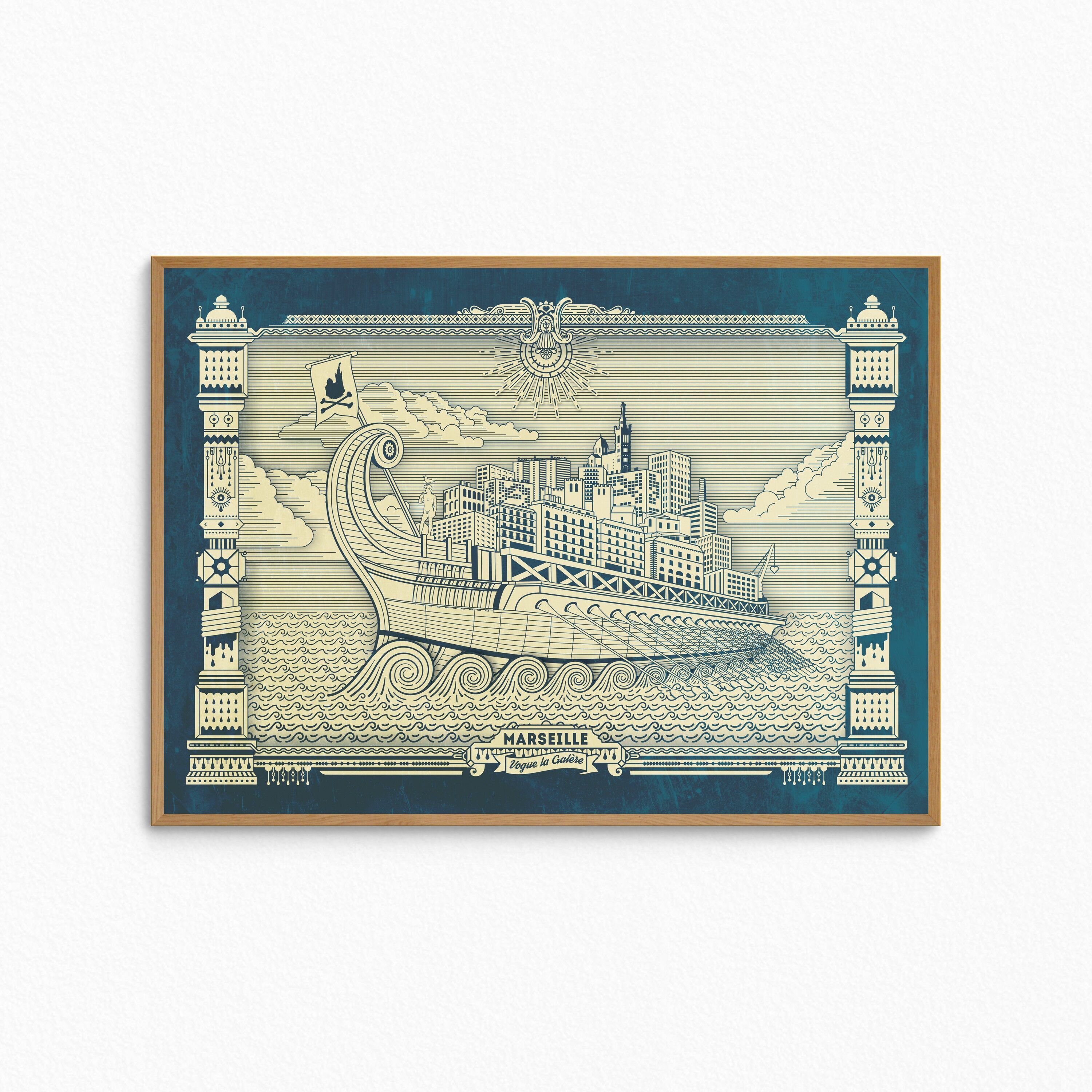 Vogue la Galère Plakat