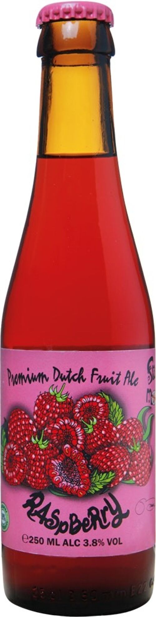 Fruit Beer for Valentine's Day, Easter, Spring or Summer! Raspberry — 24 x 250 ml