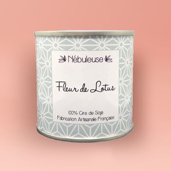 Bougie Pot de Peinture - Fleur de Lotus - 100g 1