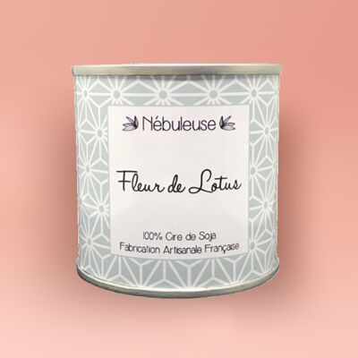 Bougie Pot de Peinture - Fleur de Lotus - 200g