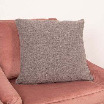 Coussin Teddy Gris 1
