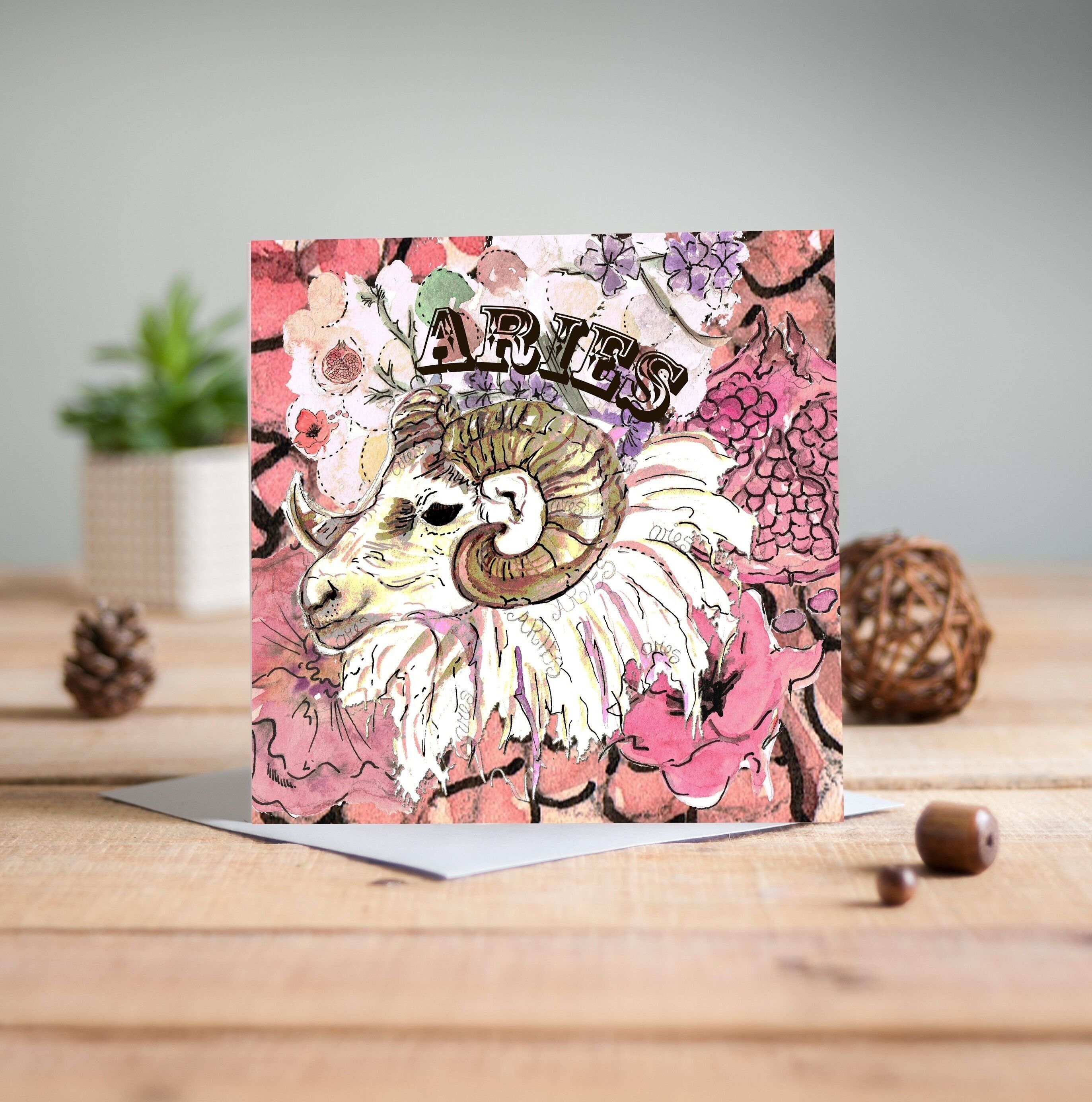 Biglietto di auguri Ariete