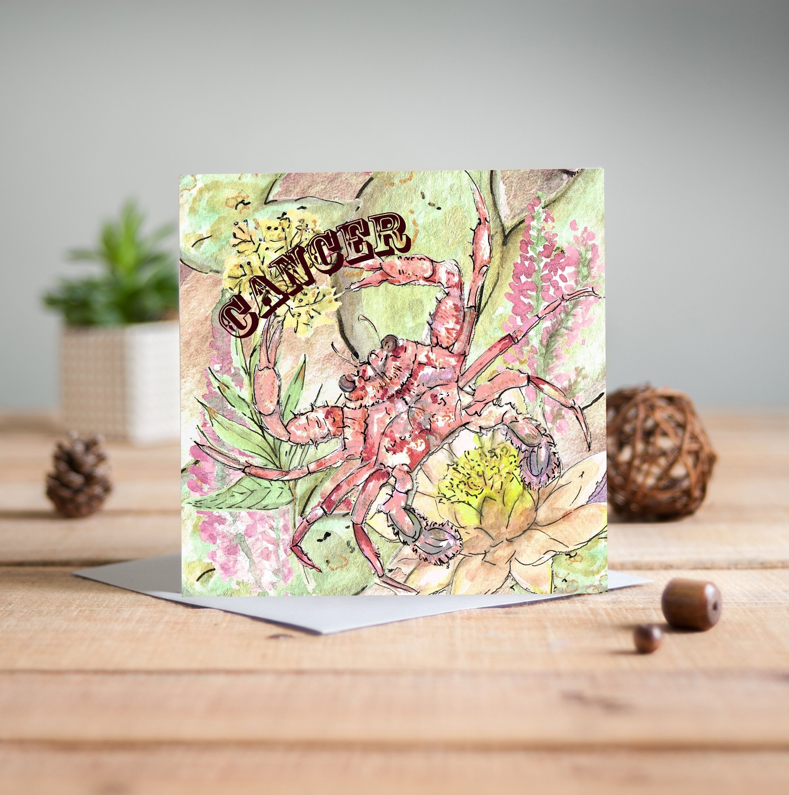 Biglietto di auguri per il cancro