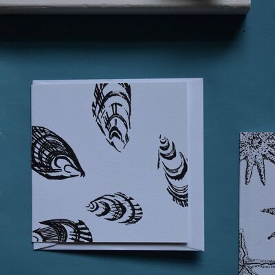 Blue Mussel Card