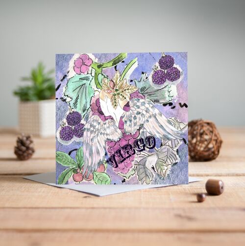 Virgo Greetings Card