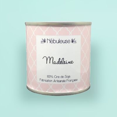 Candela con barattolo di vernice - Madeleine - 100g