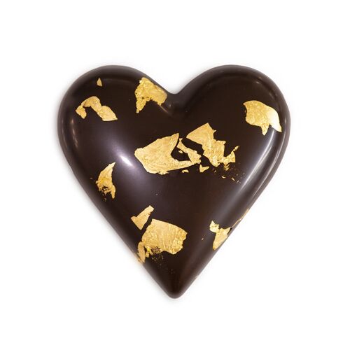 Gold Valentine's Heart