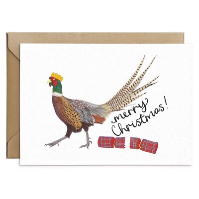 Pheasant Christmas Card