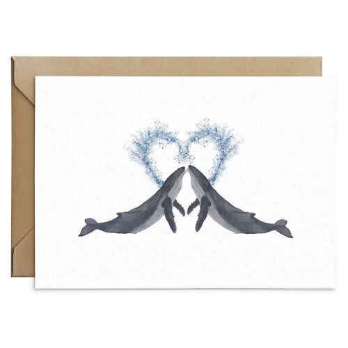 Whale Love Card