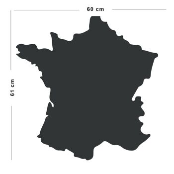 Tableau magnétique - Carte de France 5