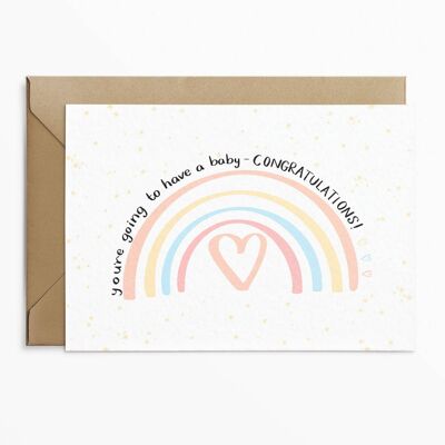 You're Going To Have A Baby Card