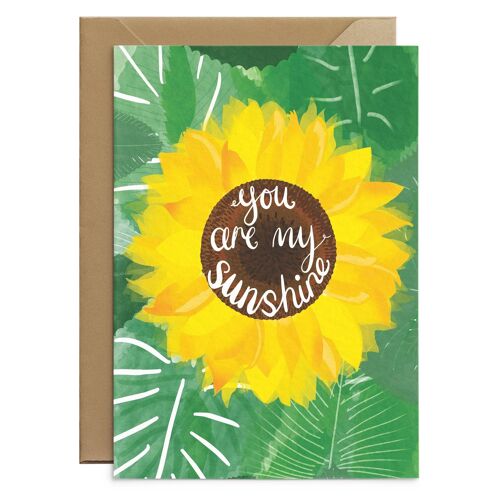 You Are My Sunshine Card