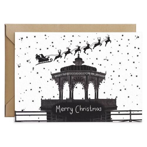 Brighton Bandstand Christmas Card