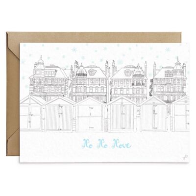 Carte de Noël Ho Ho Hove