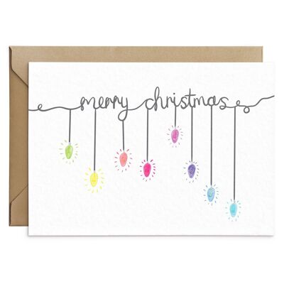 Christmas Lights Card