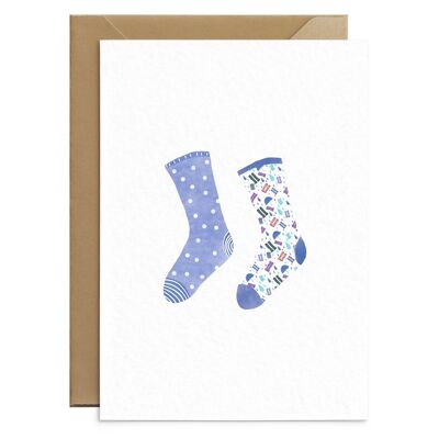 Odd Socks Card Rainy Day